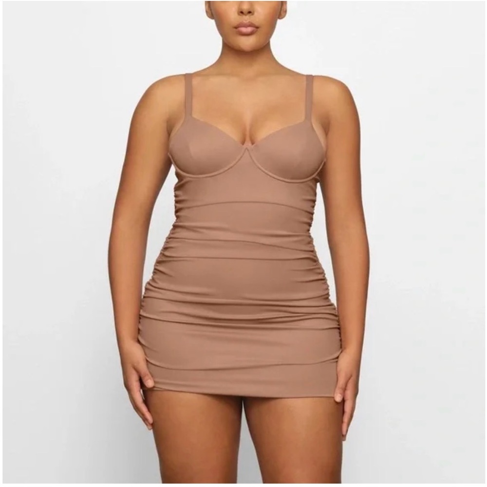 SKIMS Tan Women's Swim One Piece